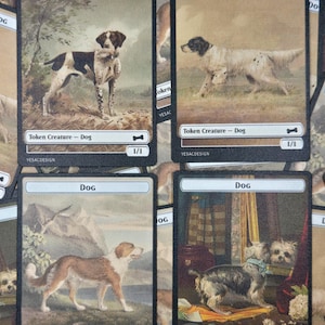 Magic The Gathering Dog Tokens - Good Boy Paintings