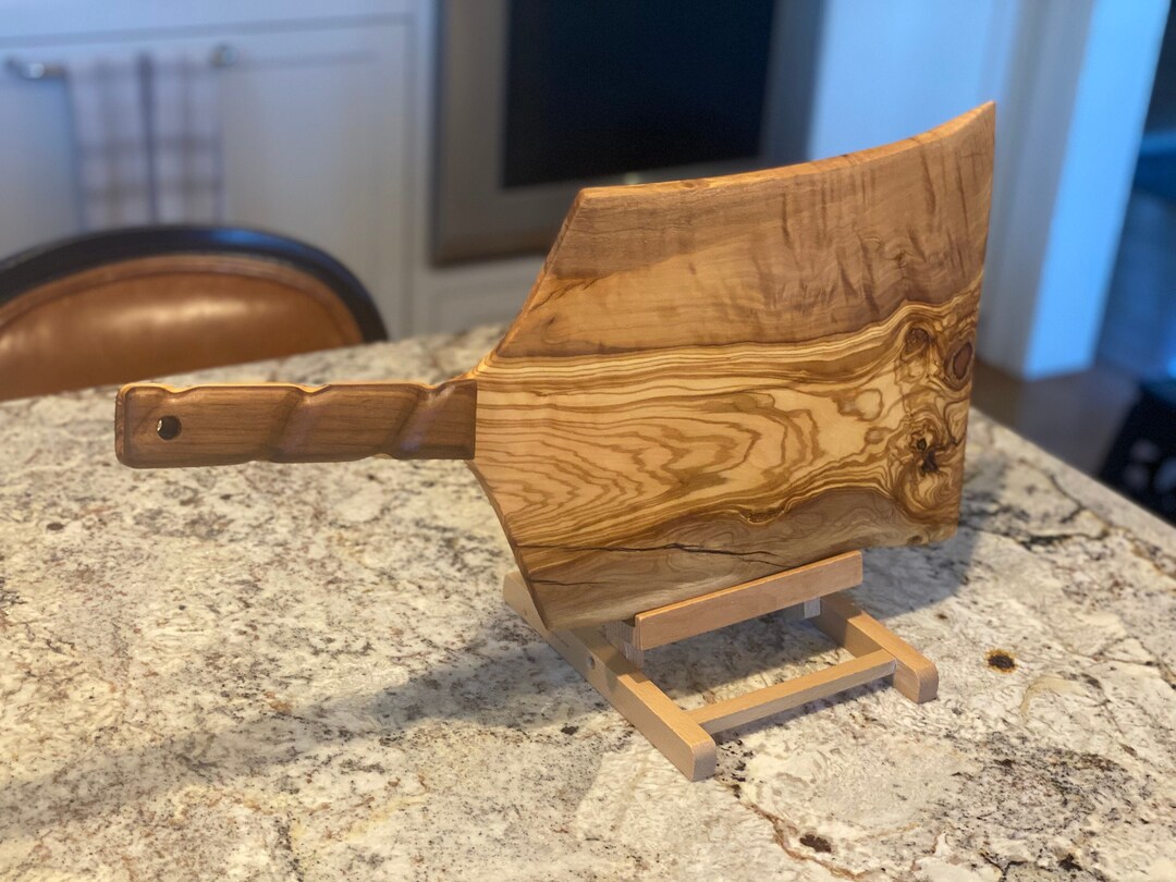 Olive Wood Pizza Peel Pizza Paddle Pizza Board Pizza Etsy