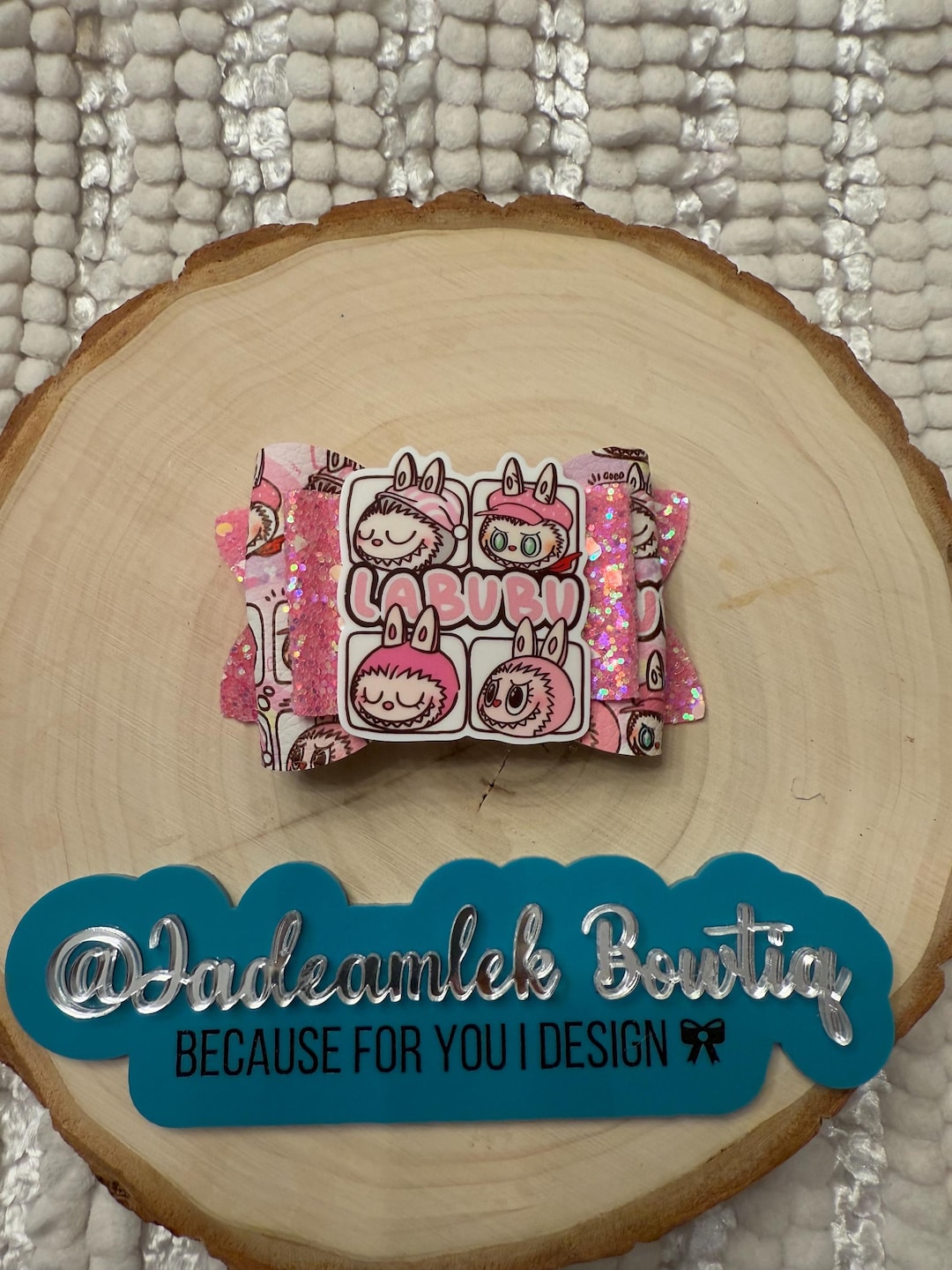 Lazo Para El Cabello Labu, Cerditos Con Temática De Bubu, Lazos De ...