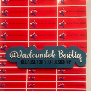 Mario Bro Benutzerdefinierte Etiketten / Pegatina Escolares / Kindergartenetiketten / Schulbedarfsaufkleber / Etikettenname für Schule / Materiales Escuela