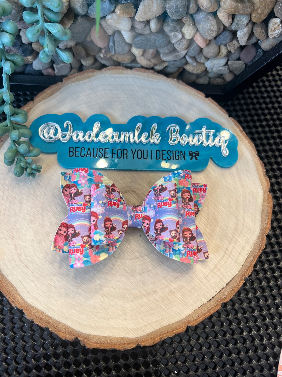 Ruby Moonshine Bow
