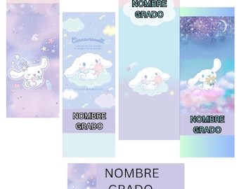 cinammon labels Escolares, Custom lables / Pegatina escolares /daycare labels/ school supply stikers/ label name school/materiales escuela/
