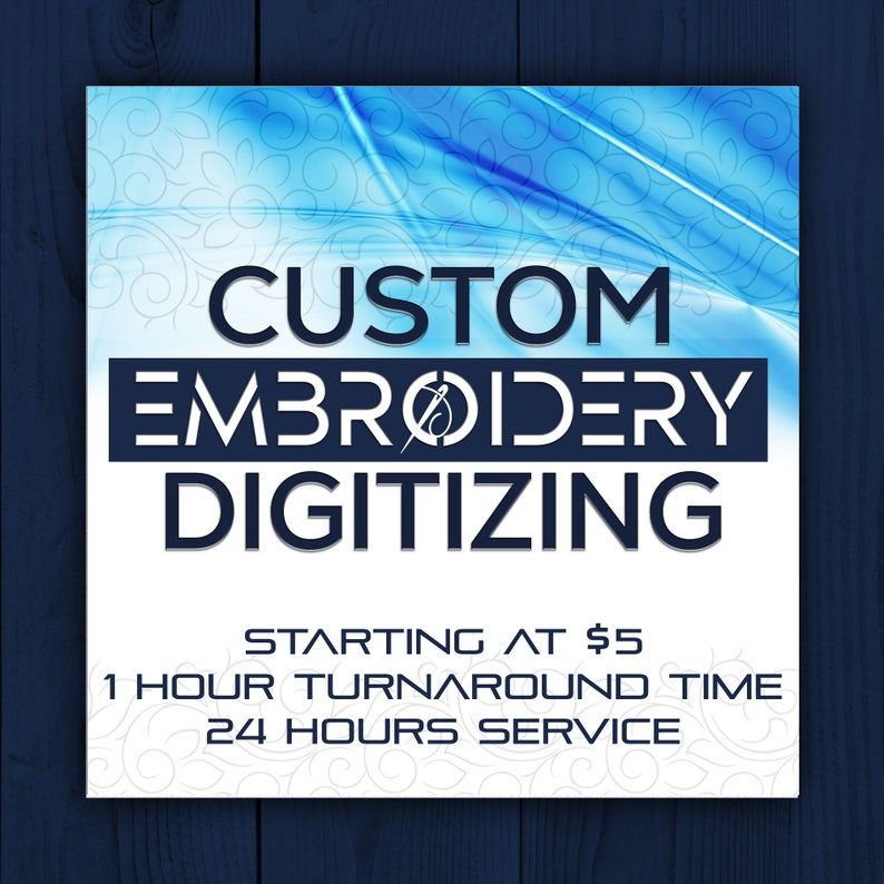 Custom Embroidery Digitizing, Logo Digitizing, Embroidery Digitizing
