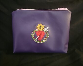 Immaculate Heart of Mary cosmetic bag