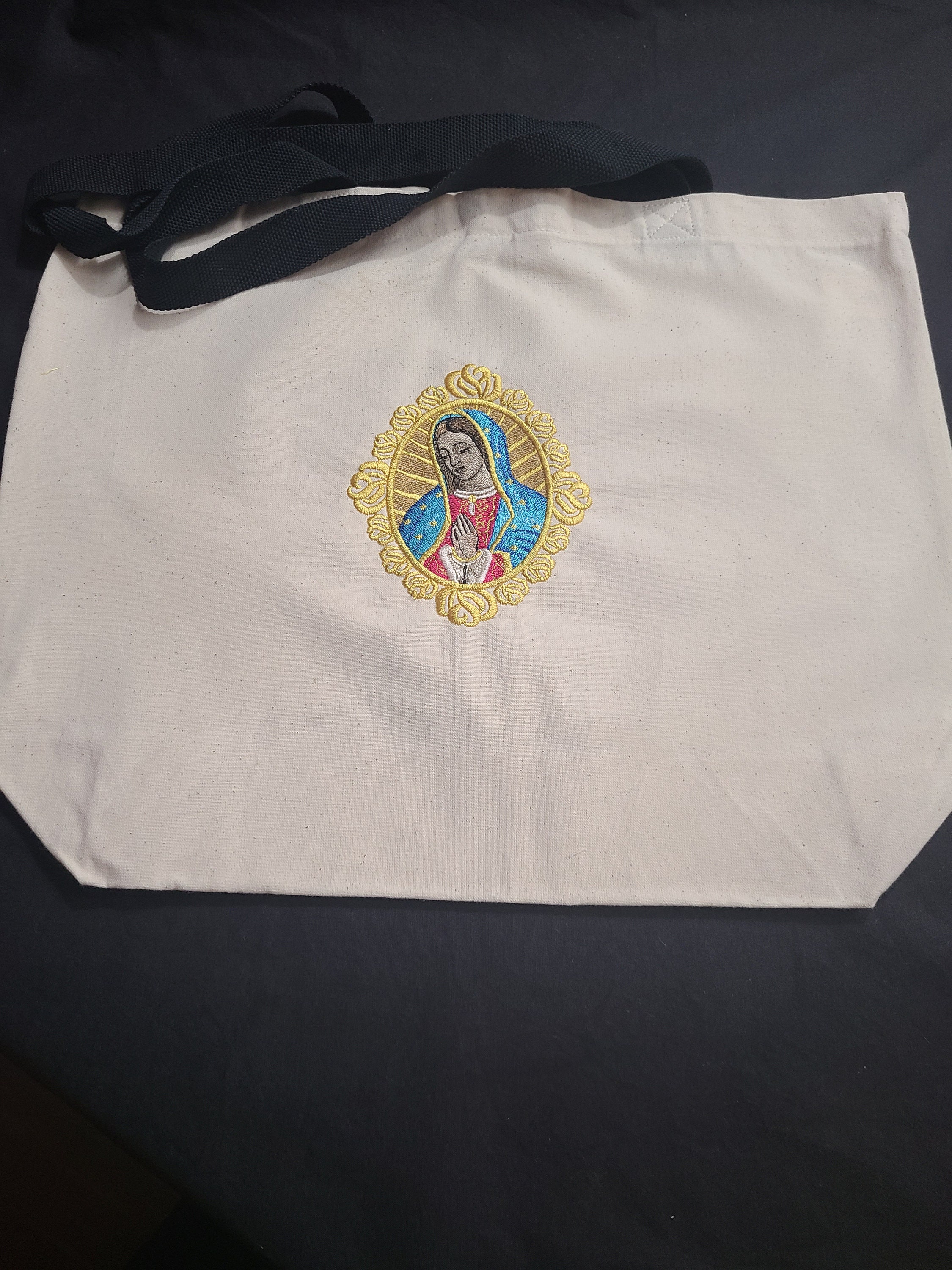 Our Lady of Guadalupe Canvas Bag - Etsy