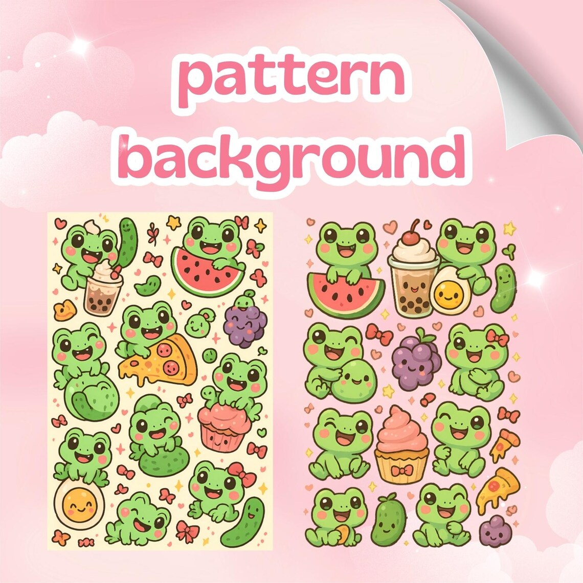 Buy 15+ Cute Green Frog Clipart, Toad Clipart, Printable Clipart, High ...