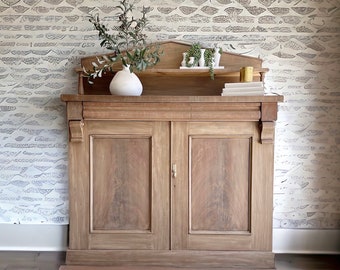 Refinished Antique Sideboard