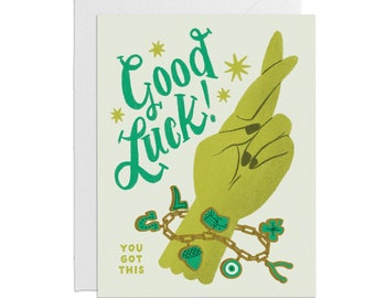 Good Luck Charm Bracelet Card