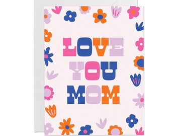 Love You Mom Card