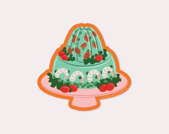 Gelatin Food Vinyl Sticker