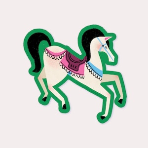 Majestic Horse Vinyl Sticker