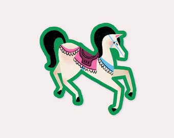 Majestic Horse Vinyl Sticker