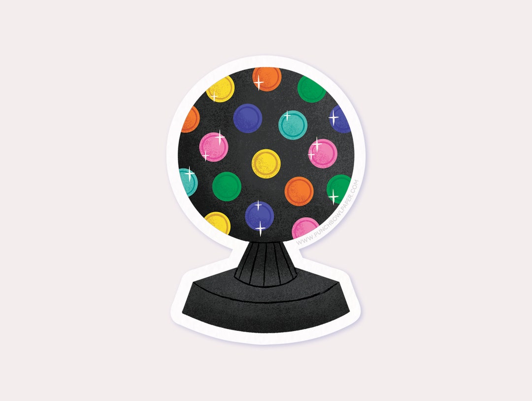 Disco Record Sticker Disco Light Vinyl Sticker, Dance Party Decal for Laptop or Water Bottle ...