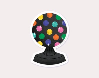 Disco Light Vinyl Sticker