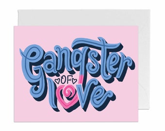 Love Gangster Card