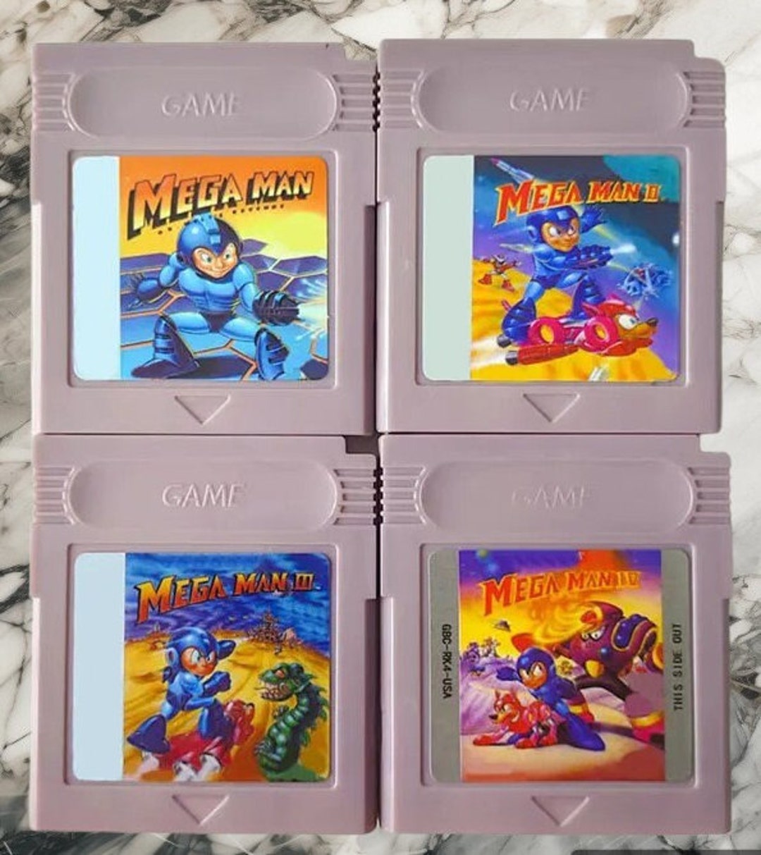 Gameboy Sp Mega Man Shell Mega Man 1 2 3 4 for Nintendo Gameboy GBC - Etsy