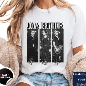 Jonas Bros 20th Annivesary Tour 2025 Shirt All Size