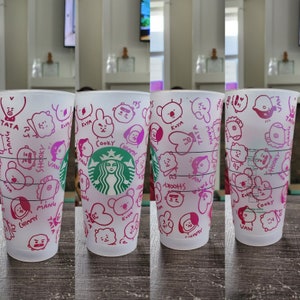 BT21 24oz cold cup