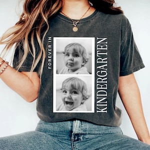 Personalised Forever In Kindergarten Shirt, Personalized Kindergarten Teacher Shirt, Kindergarten Team Shirt, Back to School Teacher Gifts