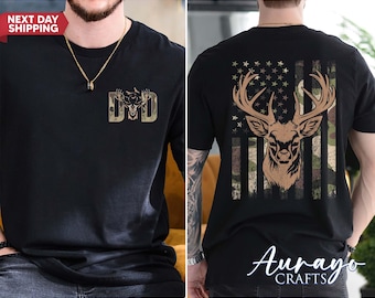 Hunting Dad Shirt, Retro Hunter Dad Shirt, Dad of Hunters, Hunting Season, Gift for Dad, Fathers Day Gift for Dad,Dad Shirt, Gift for Hunter