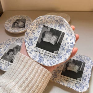 Custom Memorial Ring Dish, In Loving Memory Dish,Loss Of Loved One Ring Holder,Be The Things You Loved Most About Him Tray,Sympathy Keepsake image 4