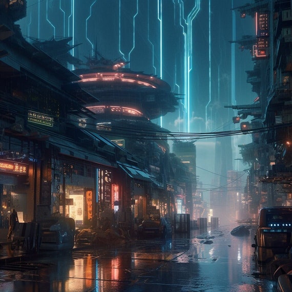 30+ Cyberpunk Cityscape HD Wallpapers and Backgrounds