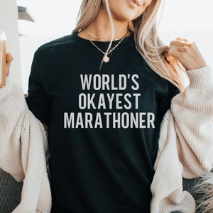 Funny Marathon T-Shirt, Marathon Runner Shirt, Running Mom Gift, 26.2 Training, Run Day, Marathoner Finisher Present, Race Mama Tee-Shirt