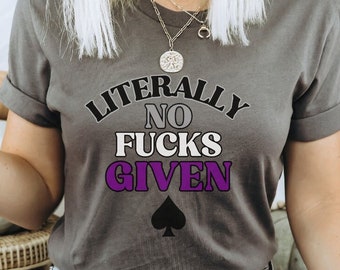 Camiseta del orgullo asexual, camiseta del orgullo asexual, camiseta LGPTQ+, camiseta de asexualidad, regalo para asexuales, camiseta asexual, aliado asexual, camiseta divertida de asexualidad