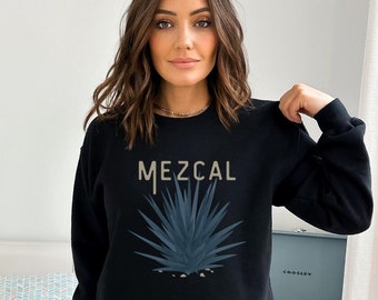 Mezcal Tank Sweatshirt, Agave Crewneck, Tequila Bartender Sweatshirt, Mexican Sweater, Cinco De Mayo, Mezcal Lover Gift, Oaxaca Mexico