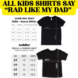 Rad Dad Society T-Shirt, Cool Dad Club, Dad Life Tee, First Fathers Day Present, Dad of Girls, Papa Of Boys, Gift For Husband, Daddy T-shirt image 9