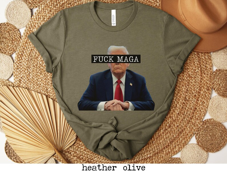 Anti Trump T-Shirt, Resist Shirt, FDT, Political Activism Fuck Maga, Progressive Liberal, Feminist Tee, Human Rights, Reproductive Rights, image 5