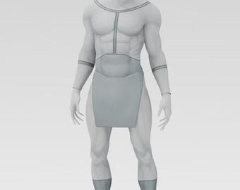 Disfraz personalizado de Viltrumite Invencible para hombre