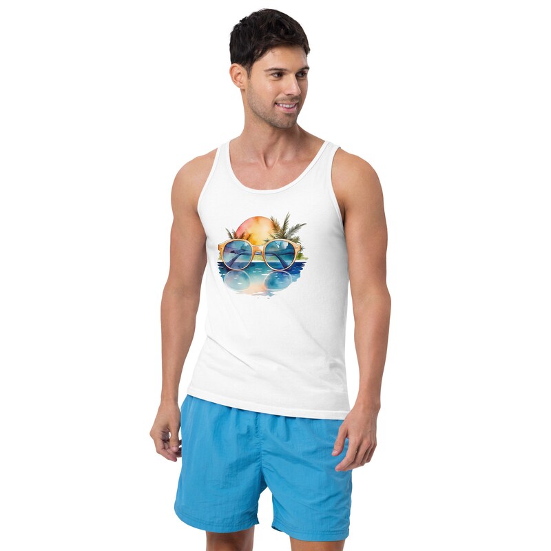 Beach Tank Top - Etsy