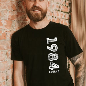 40th Birthday Shirt, Vintage 1984 Shirt, 40th Birthday Gift For Women, 40th Birthday Gift For Men, 1984 Vintage Gift Shirt, Vintage est 1984