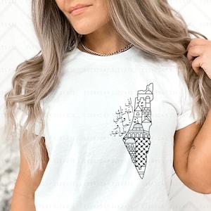 Free Palestine Shirt, Palestine Flag Shirt, Activist Shirt, Palestine Map, Protest Shirt, Human Rights, Save Palestine, Stand With Palestine