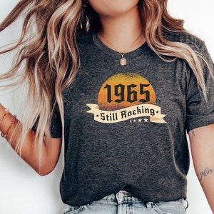 Vintage 1965 Shirt, 59th Birthday Gift, 59th Birthday Shirt, 1965 Birthday Shirt, Vintage est 1965, Funny 59th Birthday T Shirt, Retro Shirt