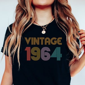 60th Birthday Shirt, Vintage 1964 Shirt, 60th Birthday Gift For Women, 60th Birthday Gift For Men, 1964 Vintage Gift Shirt, Vintage est 1964