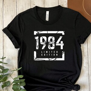 Vintage 1984 Shirt, 40th Birthday Gift, 40th Birthday Shirt, 1984 Birthday Shirt, Vintage est 1984, Funny 40th Birthday T Shirt, Retro Shirt