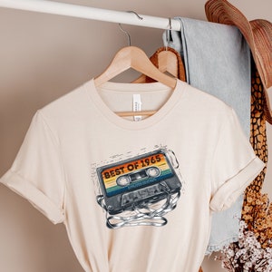 Vintage 1965 Shirt, 59th Birthday Gift, 59th Birthday Shirt, 1965 Birthday Shirt, Vintage est 1965, Funny 59th Birthday T Shirt, Retro Shirt