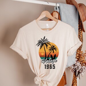 59th Birthday Shirt, Vintage 1965 Shirt, 59th Birthday Gift, Born in 1965 Birthday Shirt, 59th Birthday Gift For Women, Retro Shirt