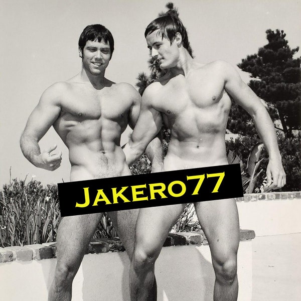MATURE: Bruce of LA - Vintage Nude Paul Strand Drew Burton Homoerotic 1960s Gay Muscle - 17" x 22" Fine Art Print