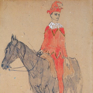 Picasso harlequin - Etsy 日本