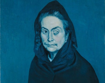 Pablo Picasso - Bruja Celestina (1904) - 17" x 22" Fine Art Print