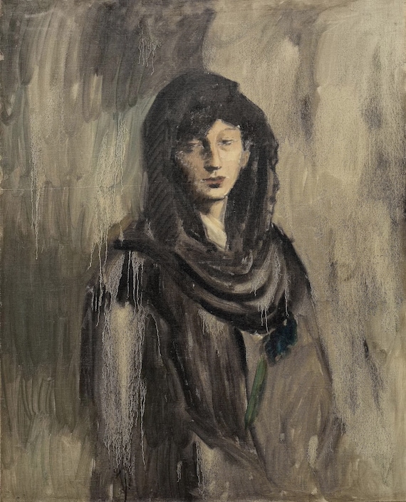 パブロ・ピカソ - 黒いマンティラを被ったフェルナンド（1905年） - 17