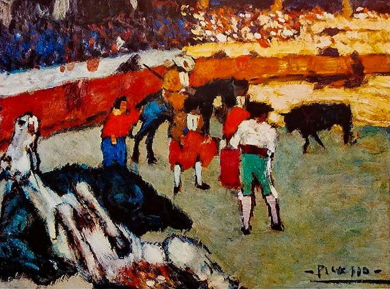 パブロ・ピカソ - 闘牛の場面（1901年）マタドール・スペイン - 17