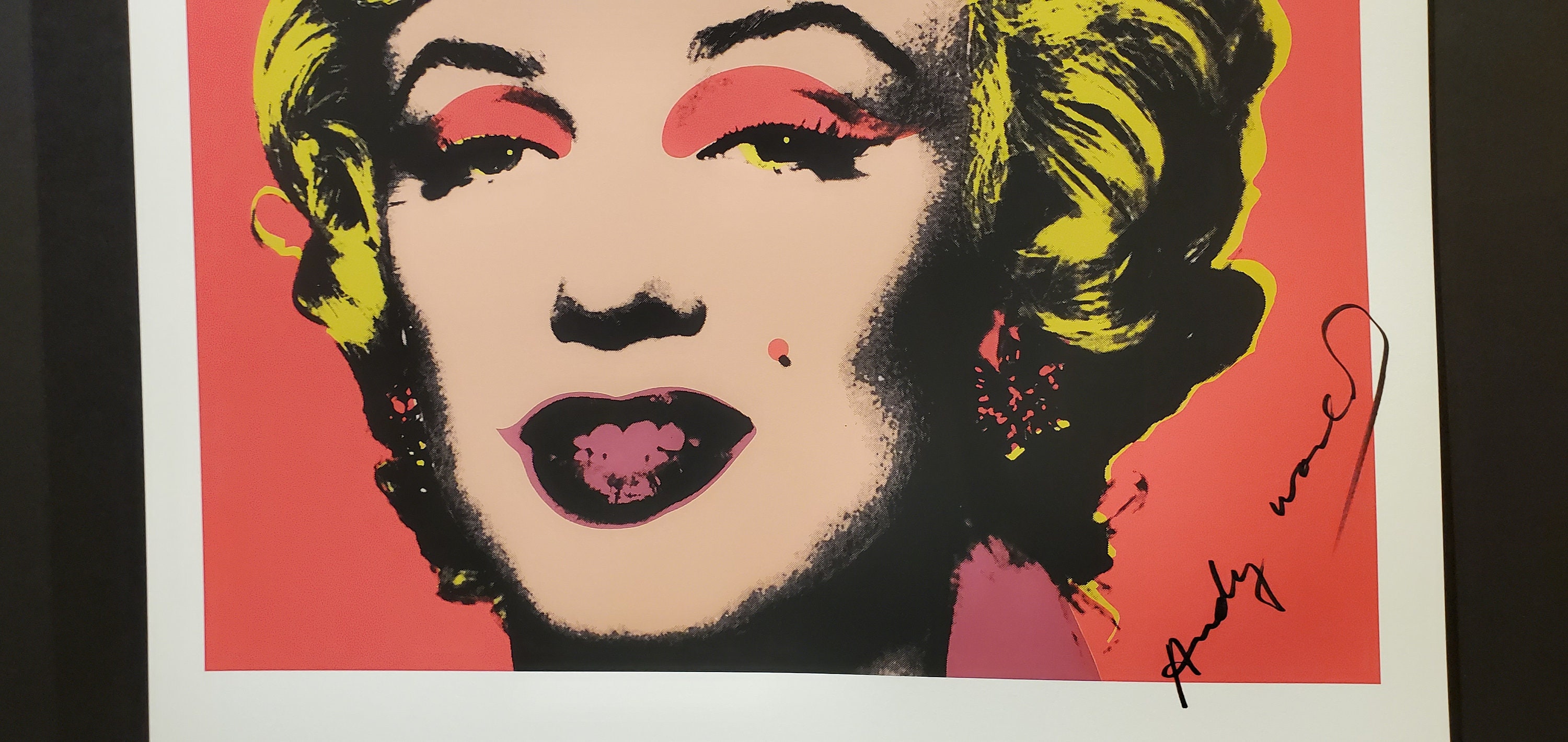 Andy Warhol - Marilyn Monroe Pink Pop Art (1967) - 15"x 15" Fine Art ...