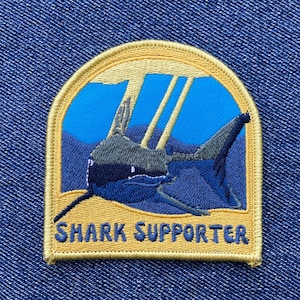 Imperfect Shark Supporter Patch - Limited Stock!
