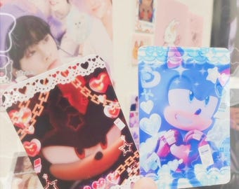 Sonic and Shadow Photocards