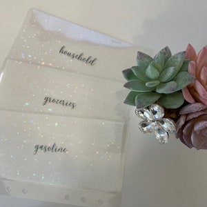 Starlight Vellum Custom Cash Envelopes Starlight Laminate Cash Envelope System Sinking Funds image 5