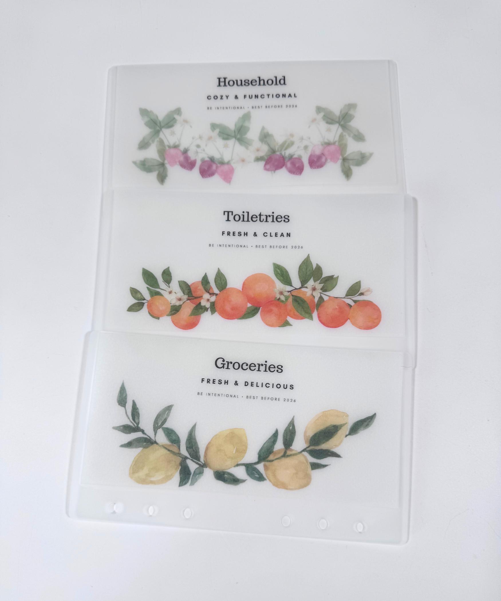Garden Grove Collection | Matte Vellum Cash Envelopes | Matte | Laminate | Cash Envelope System | Sinking Funds